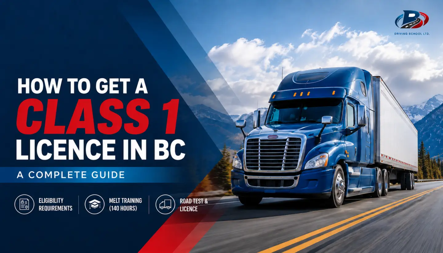 Class 1 licence in BC